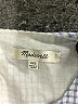 Madewell Checkered-gingham Blue Casual Dress Size XXS - photo 7