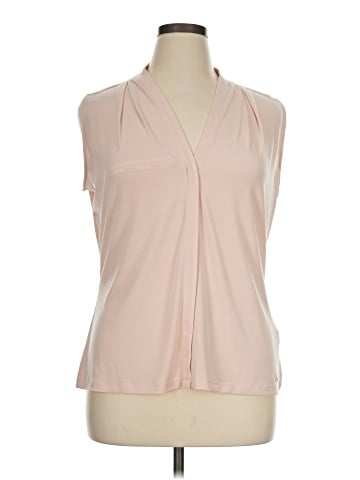Calvin Klein Sleeveless Blouse (view 1)