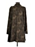 Ethyl Animal Print Brown Coat Size S - photo 2