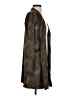 Ethyl Animal Print Brown Coat Size S - photo 4