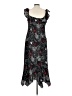 Jessica Paisley Black Casual Dress Size L (estimated) - photo 2