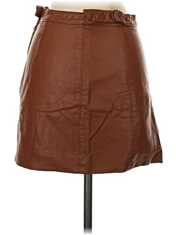 Free People Faux Leather Skirt (view 2)