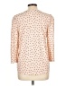 Adrianna Papell Polka Dots Tan 3/4 Sleeve Top Size L - photo 2