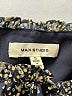 Max Studio 100% Polyester Paisley Black Casual Dress Size S - photo 7