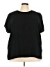 Halogen 100% Polyester Black Short Sleeve Top Size 3X - photo 1
