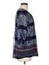 Daniel Rainn 100% Polyester Blue 3/4 Sleeve Blouse Size M - photo 4