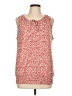 Ann Taylor Factory Red Sleeveless Blouse Size L - photo 1