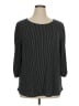 Adrianna Papell Polka Dots Black 3/4 Sleeve Blouse Size 1X - photo 1