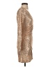 Unbranded Metallic Gold Cocktail Dress Size S - photo 4