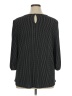 Adrianna Papell Polka Dots Black 3/4 Sleeve Blouse Size 1X - photo 2