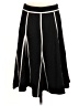 Grace Elements Stripes Black Formal Skirt Size 8 - photo 2