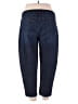 Eileen Fisher Solid Blue Jeans Size 18 (petite) - photo 2