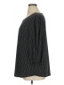 Adrianna Papell Polka Dots Black 3/4 Sleeve Blouse Size 1X - photo 5