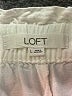 Ann Taylor LOFT White Shorts Size L - photo 3