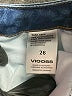 Vigoss Hearts Blue Jeans Size 26 waist - photo 8