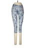 Lululemon Athletica Print Blue Leggings Size 6 - photo 1