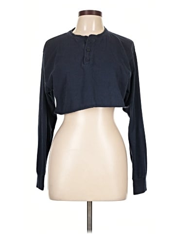 Brandy Melville Long Sleeve Henley (view 1)