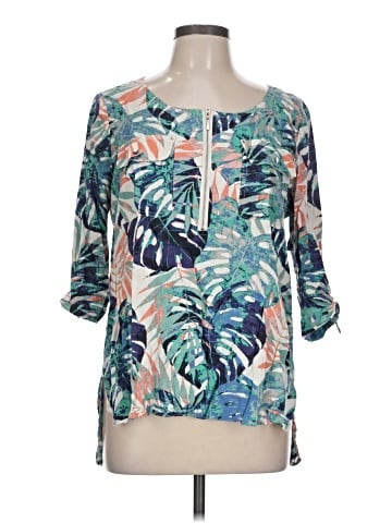 Dana Buchman 3/4 Sleeve Blouse (view 1)