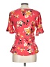 Loveappella Pink Short Sleeve Top Size L - photo 2