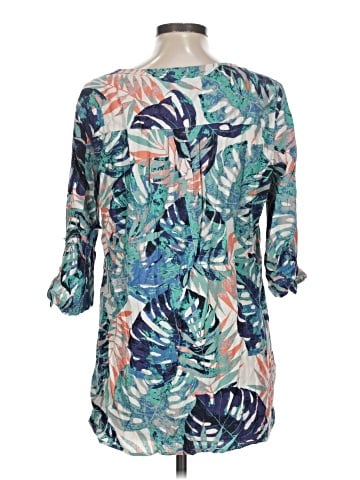 Dana Buchman 3/4 Sleeve Blouse (view 2)