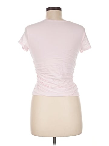 Pink Rose Short Sleeve T-Shirt (view 2)