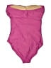 J.Crew Color Block Pink One Piece Swimsuit Size 12 - photo 2