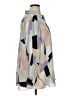 Rose + Olive 100% Polyester Color Block Silver Long Sleeve Blouse Size 1X - photo 4