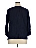 Solitaire 100% Rayon Blue 3/4 Sleeve Blouse Size 1X - photo 2