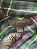 J.Crew 100% Cotton Plaid Green Long Sleeve Button-Down Shirt Size 4 - photo 7