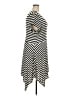 Dots Stripes Black Casual Dress Size 3X - photo 4