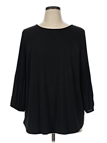 Adrianna Papell 3/4 Sleeve Top (view 1)