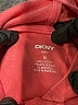 DKNY Pink Pullover Hoodie Size 6 - photo 3