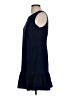 J.Crew 100% Polyester Solid Blue Casual Dress Size 4 (petite) - photo 5