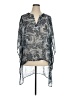 Cha Cha Vente 100% Polyester Gray 3/4 Sleeve Blouse Size XL - photo 1