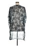 Cha Cha Vente 100% Polyester Gray 3/4 Sleeve Blouse Size XL - photo 2