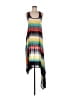 Lush 100% Polyester Stripes Black Casual Dress Size M - photo 1