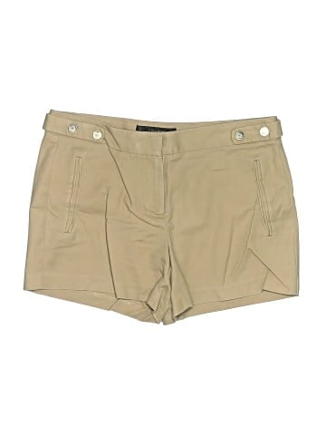 Zara Basic Khaki Shorts (view 1)
