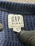 Gap Kids 100% Cotton Solid Blue Pullover Sweater Size M (kids) - photo 3