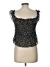 Papermoon 100% Polyester Black Sleeveless Blouse Size L - photo 2