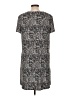Apt. 9 Gray Casual Dress Size L - photo 2