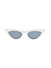 Adam Selman White Blue Sunglasses One size - photo 2