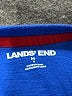 Lands' End Blue Long Sleeve Henley Size 8 - photo 3