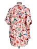 Lulus 100% Polyester Floral Pink 3/4 Sleeve Blouse Size L - photo 2