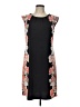 Apt. 9 Graphic Black Casual Dress Size L - photo 1