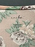 Just Be... Floral Tan Casual Dress Size L - photo 7