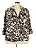 Susan Graver Print Ivory Blazer Size 3X - photo 1