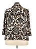 Susan Graver Print Ivory Blazer Size 3X - photo 2