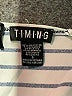 Timing Stripes White Jumpsuit Size S - photo 4