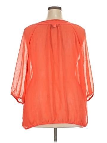 Lane Bryant 3/4 Sleeve Blouse (view 2)