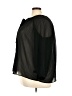 Lane Bryant 100% Polyester Black 3/4 Sleeve Blouse Size 22 - 24 Plus - photo 5